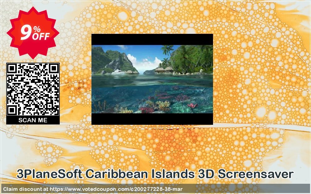 3PlaneSoft Caribbean Islands 3D Screensaver