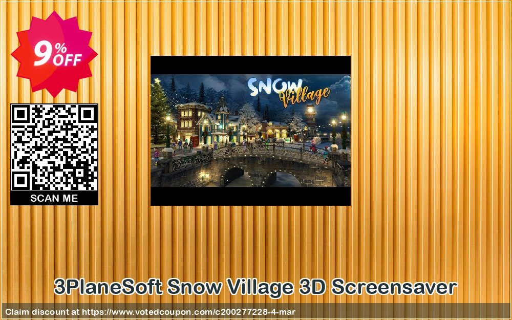 3PlaneSoft Snow Village 3D Screensaver Coupon Code Jun 2024, 9% OFF - VotedCoupon