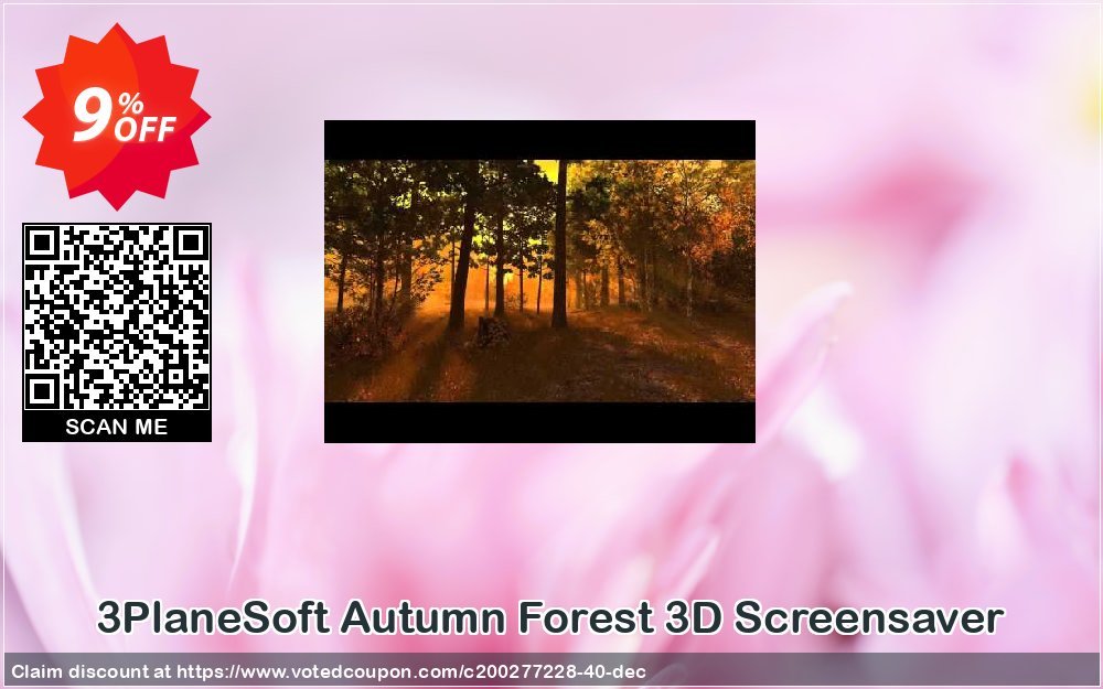 3PlaneSoft Autumn Forest 3D Screensaver