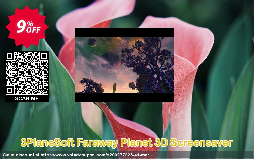 3PlaneSoft Faraway Planet 3D Screensaver Coupon Code Jun 2024, 9% OFF - VotedCoupon