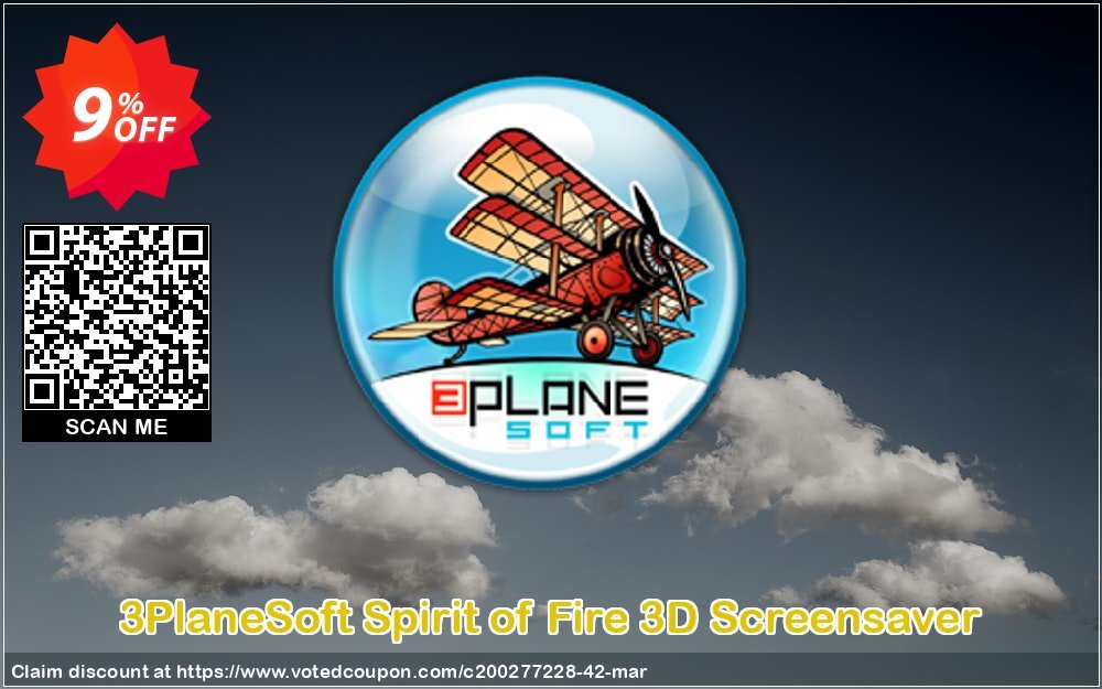 3PlaneSoft Spirit of Fire 3D Screensaver Coupon Code Apr 2024, 9% OFF - VotedCoupon