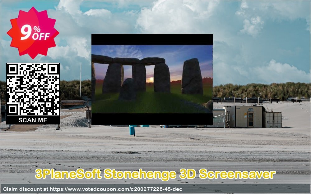 3PlaneSoft Stonehenge 3D Screensaver Coupon, discount 3PlaneSoft Stonehenge 3D Screensaver Coupon. Promotion: 3PlaneSoft Stonehenge 3D Screensaver offer discount