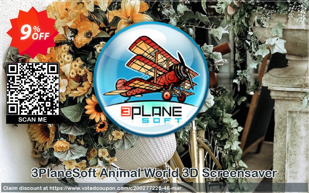 3PlaneSoft Animal World 3D Screensaver Coupon, discount 3PlaneSoft Animal World 3D Screensaver Coupon. Promotion: 3PlaneSoft Animal World 3D Screensaver offer discount