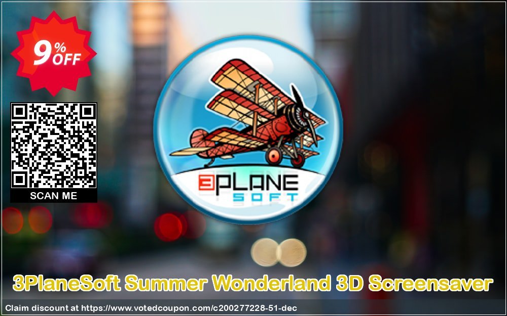 3PlaneSoft Summer Wonderland 3D Screensaver Coupon, discount 3PlaneSoft Summer Wonderland 3D Screensaver Coupon. Promotion: 3PlaneSoft Summer Wonderland 3D Screensaver offer discount