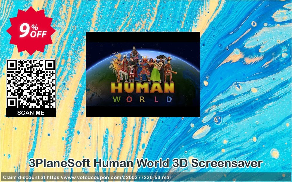 3PlaneSoft Human World 3D Screensaver Coupon Code May 2024, 9% OFF - VotedCoupon