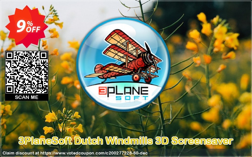 3PlaneSoft Dutch Windmills 3D Screensaver Coupon, discount 3PlaneSoft Dutch Windmills 3D Screensaver Coupon. Promotion: 3PlaneSoft Dutch Windmills 3D Screensaver offer discount