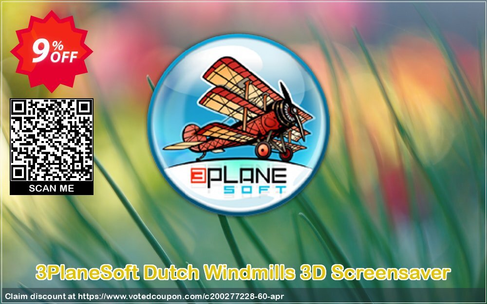 3PlaneSoft Dutch Windmills 3D Screensaver