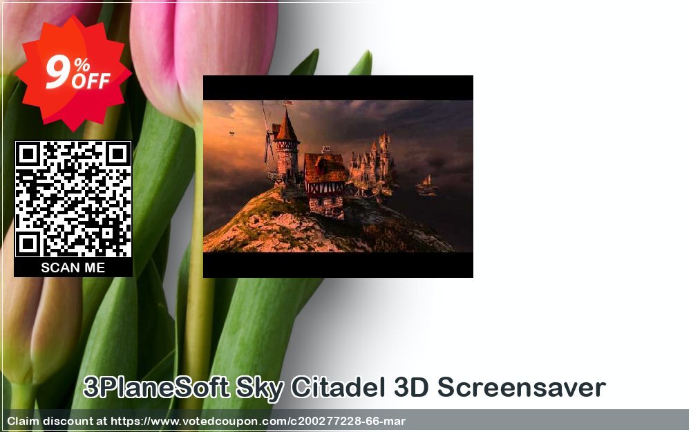 3PlaneSoft Sky Citadel 3D Screensaver Coupon, discount 3PlaneSoft Sky Citadel 3D Screensaver Coupon. Promotion: 3PlaneSoft Sky Citadel 3D Screensaver offer discount