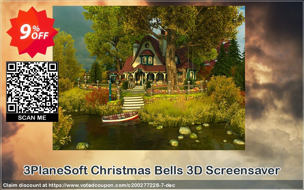 3PlaneSoft Christmas Bells 3D Screensaver Coupon Code May 2024, 9% OFF - VotedCoupon