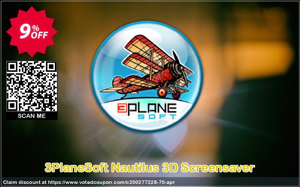 3PlaneSoft Nautilus 3D Screensaver Coupon Code Apr 2024, 9% OFF - VotedCoupon