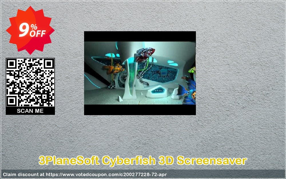 3PlaneSoft Cyberfish 3D Screensaver Coupon Code Apr 2024, 9% OFF - VotedCoupon