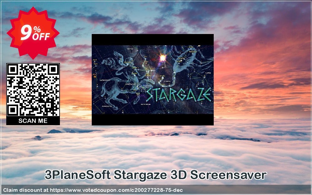 3PlaneSoft Stargaze 3D Screensaver Coupon Code Apr 2024, 9% OFF - VotedCoupon