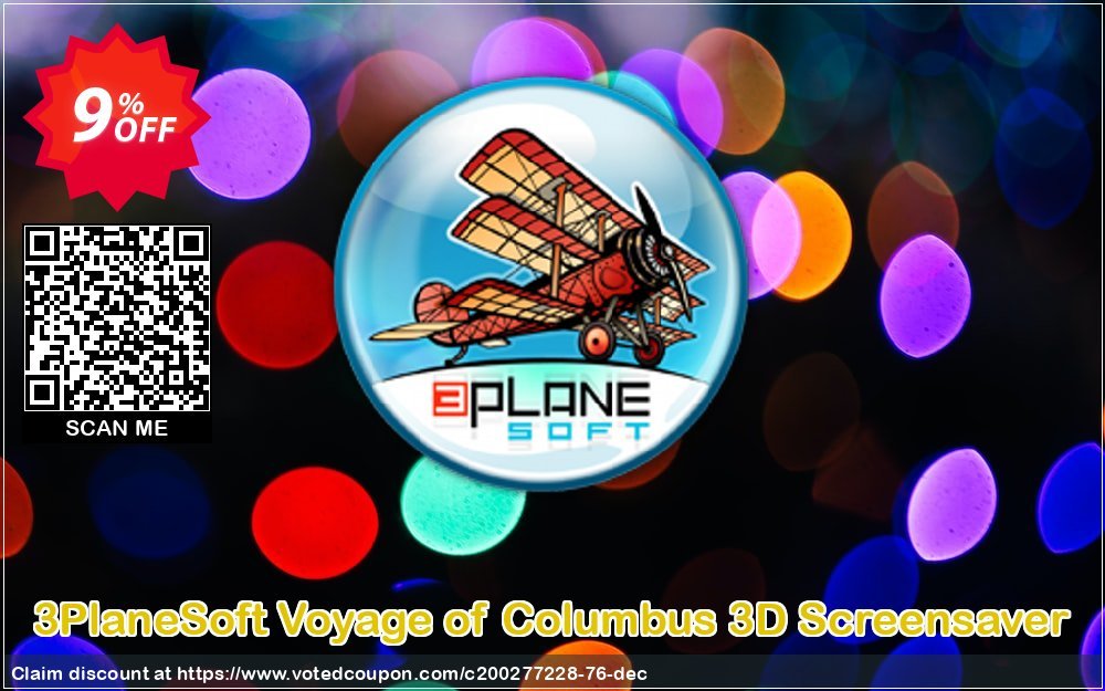 3PlaneSoft Voyage of Columbus 3D Screensaver Coupon, discount 3PlaneSoft Voyage of Columbus 3D Screensaver Coupon. Promotion: 3PlaneSoft Voyage of Columbus 3D Screensaver offer discount