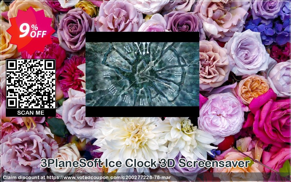 3PlaneSoft Ice Clock 3D Screensaver Coupon Code Apr 2024, 9% OFF - VotedCoupon