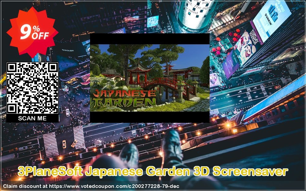 3PlaneSoft Japanese Garden 3D Screensaver