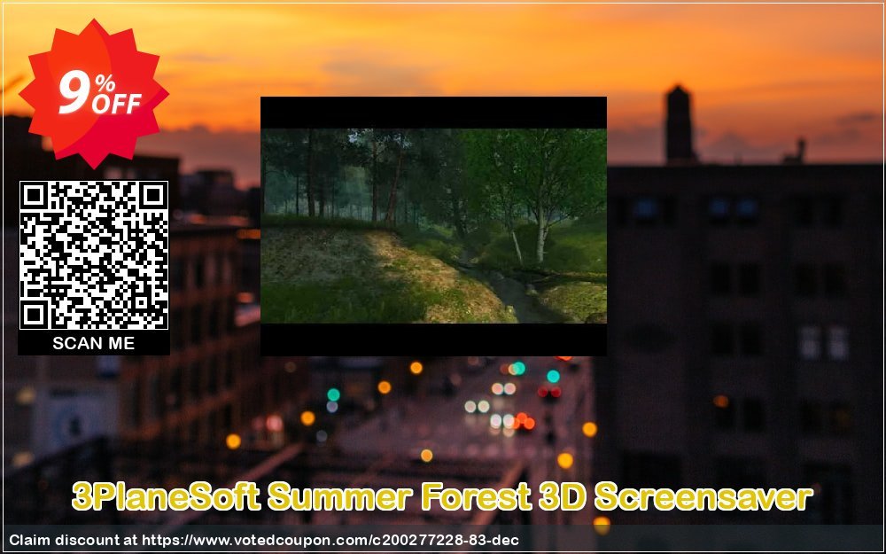 3PlaneSoft Summer Forest 3D Screensaver