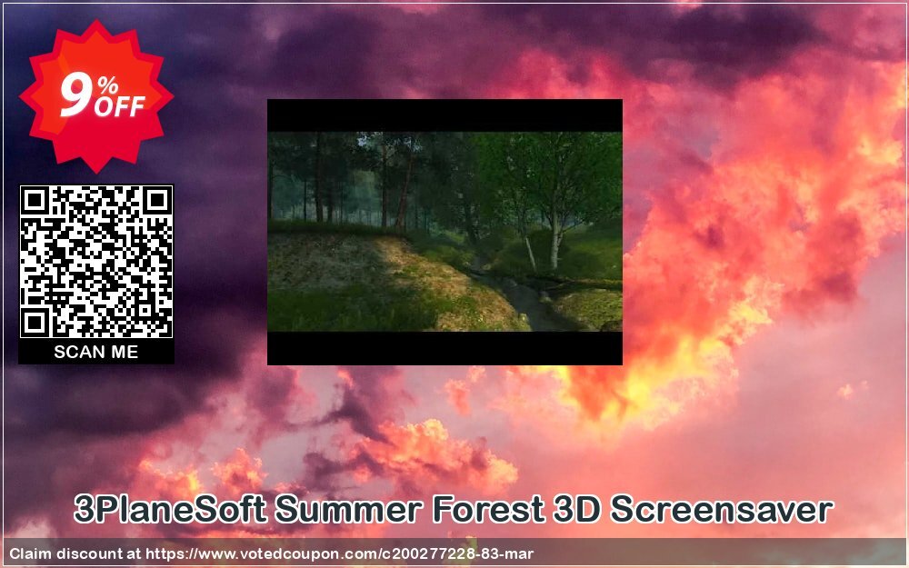 3PlaneSoft Summer Forest 3D Screensaver