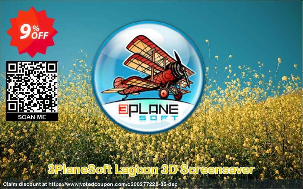 3PlaneSoft Lagoon 3D Screensaver Coupon Code May 2024, 9% OFF - VotedCoupon