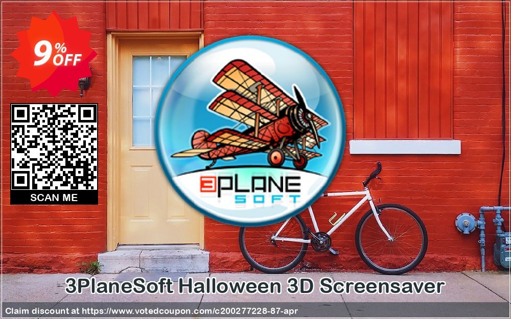 3PlaneSoft Halloween 3D Screensaver Coupon Code Apr 2024, 9% OFF - VotedCoupon