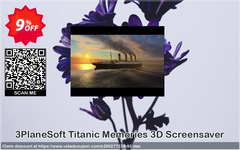 3PlaneSoft Titanic Memories 3D Screensaver Coupon, discount 3PlaneSoft Titanic Memories 3D Screensaver Coupon. Promotion: 3PlaneSoft Titanic Memories 3D Screensaver offer discount