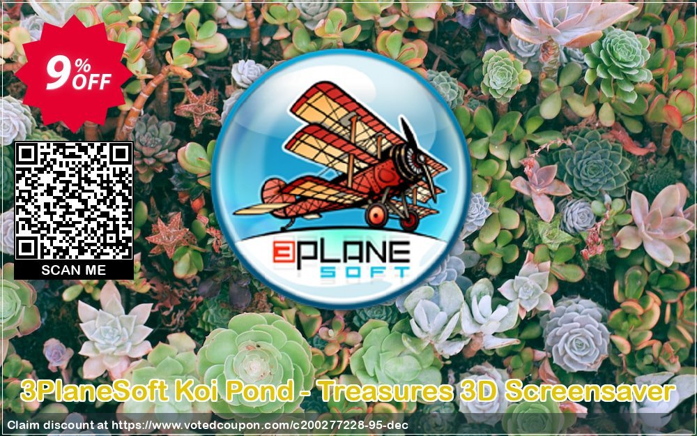 3PlaneSoft Koi Pond - Treasures 3D Screensaver Coupon, discount 3PlaneSoft Koi Pond - Treasures 3D Screensaver Coupon. Promotion: 3PlaneSoft Koi Pond - Treasures 3D Screensaver offer discount