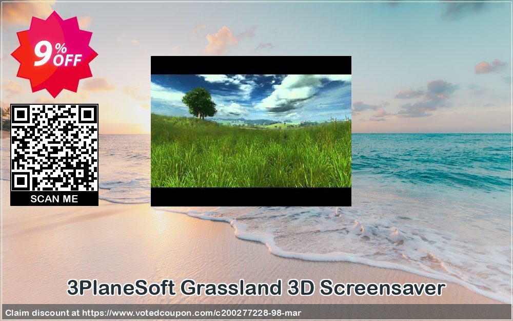 3PlaneSoft Grassland 3D Screensaver Coupon, discount 3PlaneSoft Grassland 3D Screensaver Coupon. Promotion: 3PlaneSoft Grassland 3D Screensaver offer discount