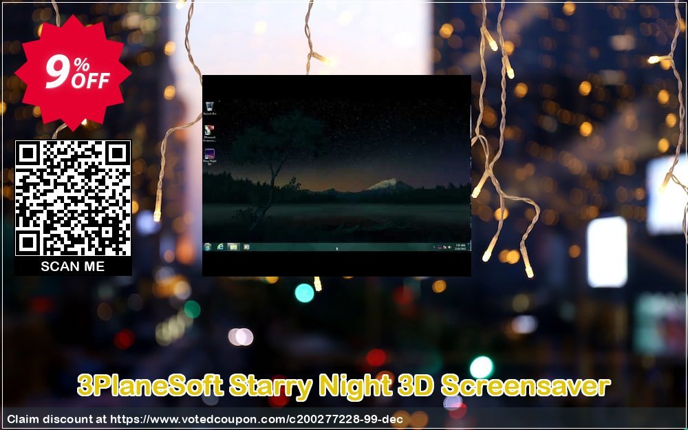 3PlaneSoft Starry Night 3D Screensaver Coupon, discount 3PlaneSoft Starry Night 3D Screensaver Coupon. Promotion: 3PlaneSoft Starry Night 3D Screensaver offer discount