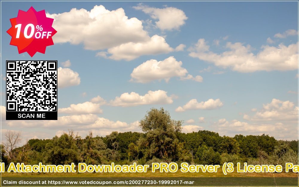 Mail Attachment Downloader PRO Server, 3 Plan Pack  Coupon Code May 2024, 10% OFF - VotedCoupon