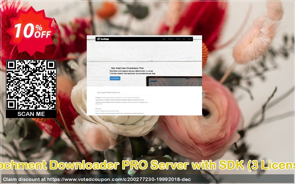 Mail Attachment Downloader PRO Server with SDK, 3 Plan Pack  Coupon, discount Mail Attachment Downloader PRO Server with SDK (3 License Pack) Imposing discount code 2024. Promotion: Imposing discount code of Mail Attachment Downloader PRO Server with SDK (3 License Pack) 2024