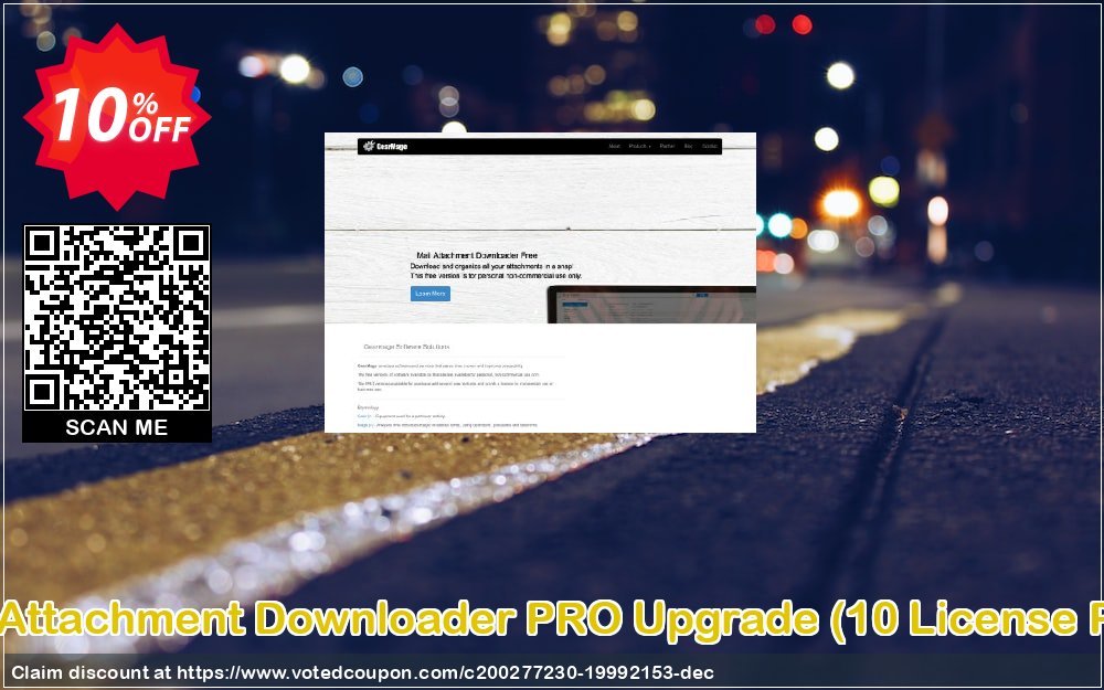 Mail Attachment Downloader PRO Upgrade, 10 Plan Pack  Coupon, discount Mail Attachment Downloader PRO Upgrade (10 License Pack) Amazing discounts code 2023. Promotion: Amazing discounts code of Mail Attachment Downloader PRO Upgrade (10 License Pack) 2023