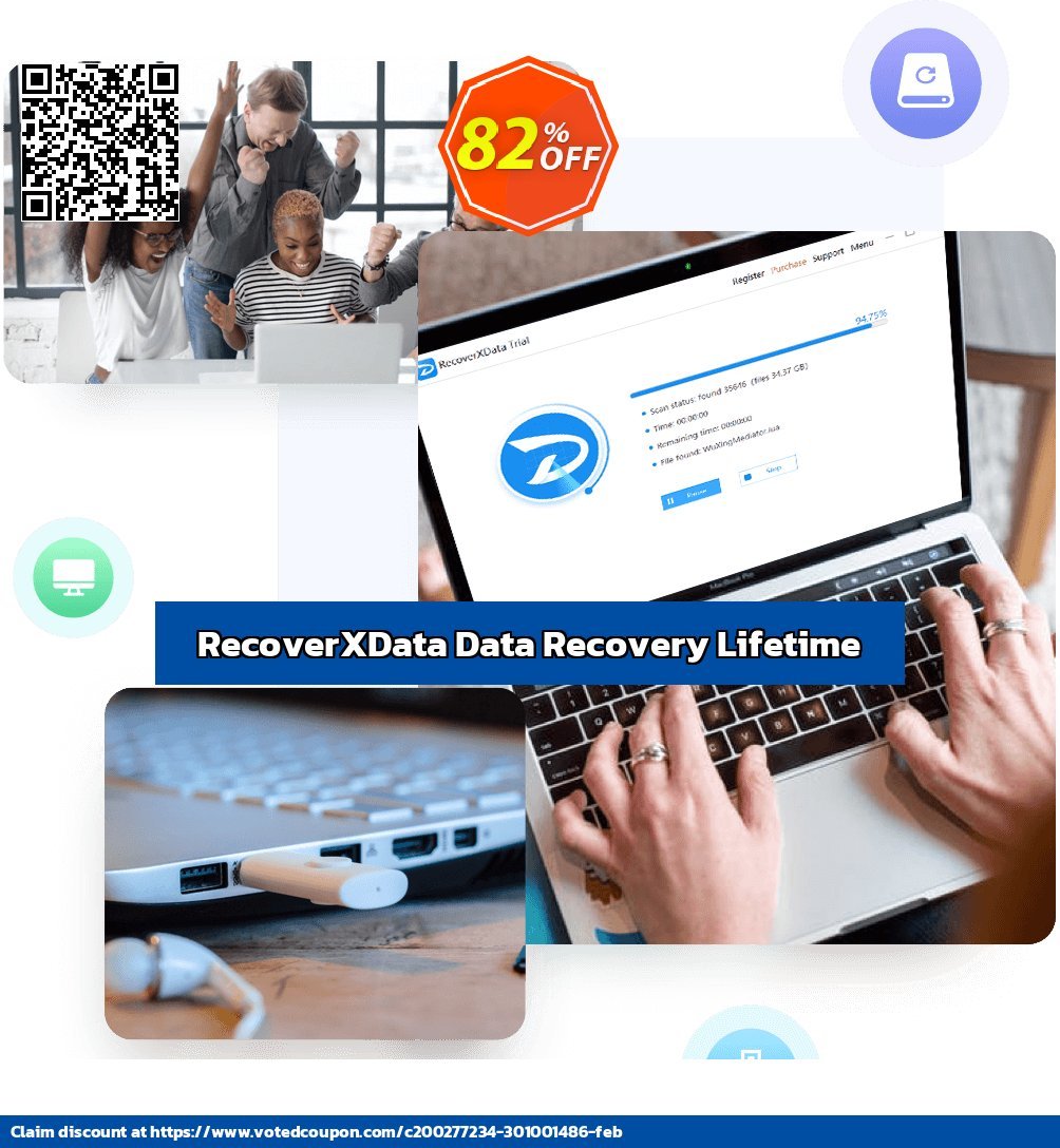 Get 82% OFF RecoverXData Data Recovery Lifetime Coupon
