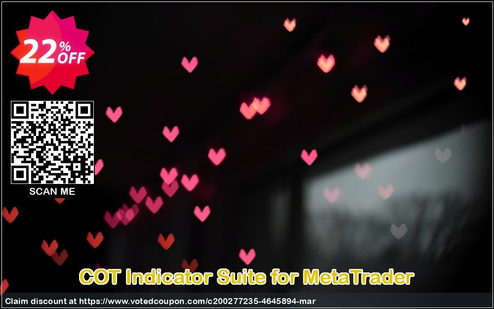 COT Indicator Suite for MetaTrader Coupon, discount COT Indicator Suite for MetaTrader Dreaded sales code 2025. Promotion: Dreaded sales code of COT Indicator Suite for MetaTrader 2024