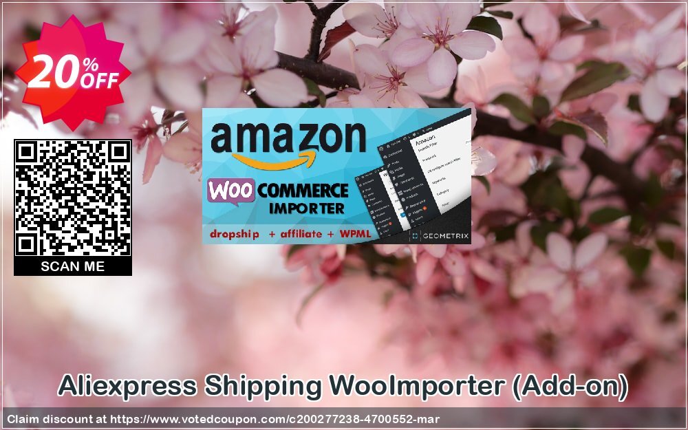 Aliexpress Shipping WooImporter, Add-on  Coupon, discount Aliexpress Shipping WooImporter. Add-on for WooImporter. Hottest offer code 2024. Promotion: Hottest offer code of Aliexpress Shipping WooImporter. Add-on for WooImporter. 2024