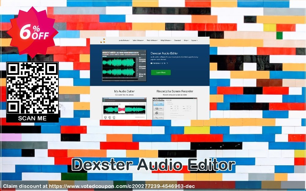 Dexster Audio Editor Coupon, discount Dexster Amazing sales code 2023. Promotion: Amazing sales code of Dexster 2023