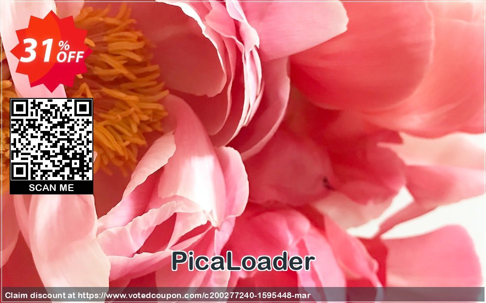 PicaLoader Coupon, discount PicaLoader Marvelous promo code 2024. Promotion: Formidable sales code of PicaLoader 2024