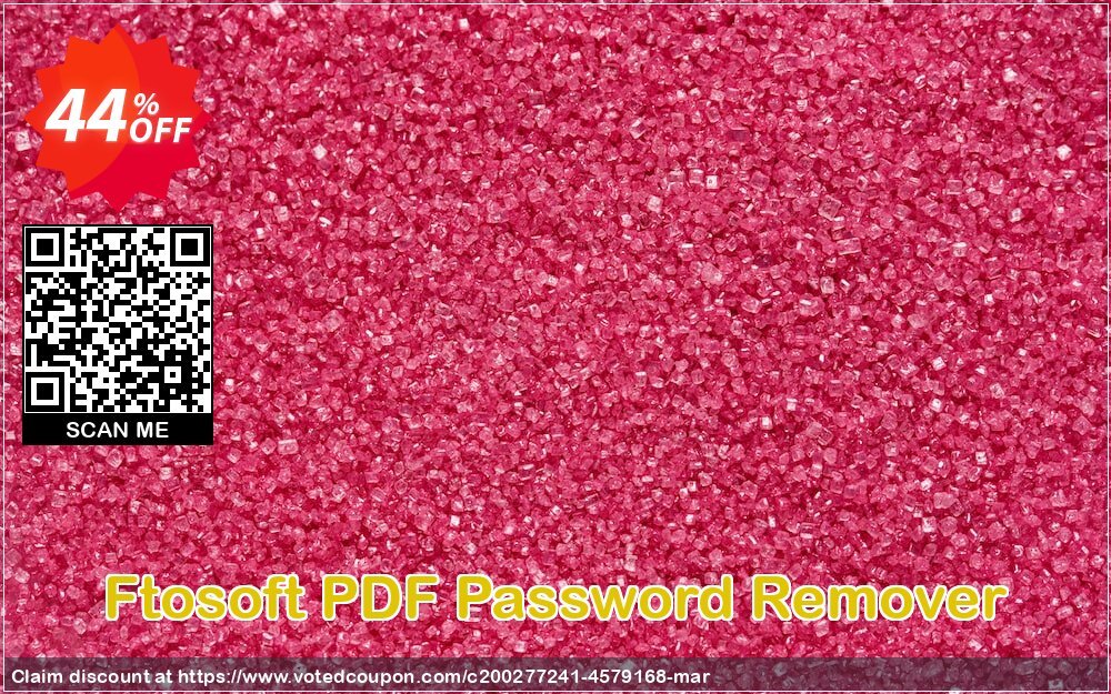 Ftosoft PDF Password Remover Coupon, discount PDF Password Remover Impressive discounts code 2024. Promotion: Impressive discounts code of PDF Password Remover 2024