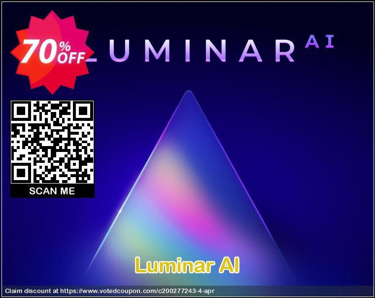 Luminar AI Coupon, discount Black Friday Offer (LIVE NOW). Promotion: Imposing discount code of Luminar AI, tested & approved