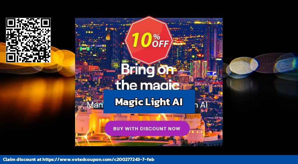 Magic Light AI Coupon, discount Black Friday Offer (LIVE NOW). Promotion: Imposing discount code of Magic Light АI, tested & approved