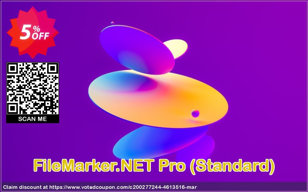 FileMarker.NET Pro, Standard  Coupon, discount FileMarker.NET Pro (Standard) Amazing promo code 2024. Promotion: Amazing promo code of FileMarker.NET Pro (Standard) 2024