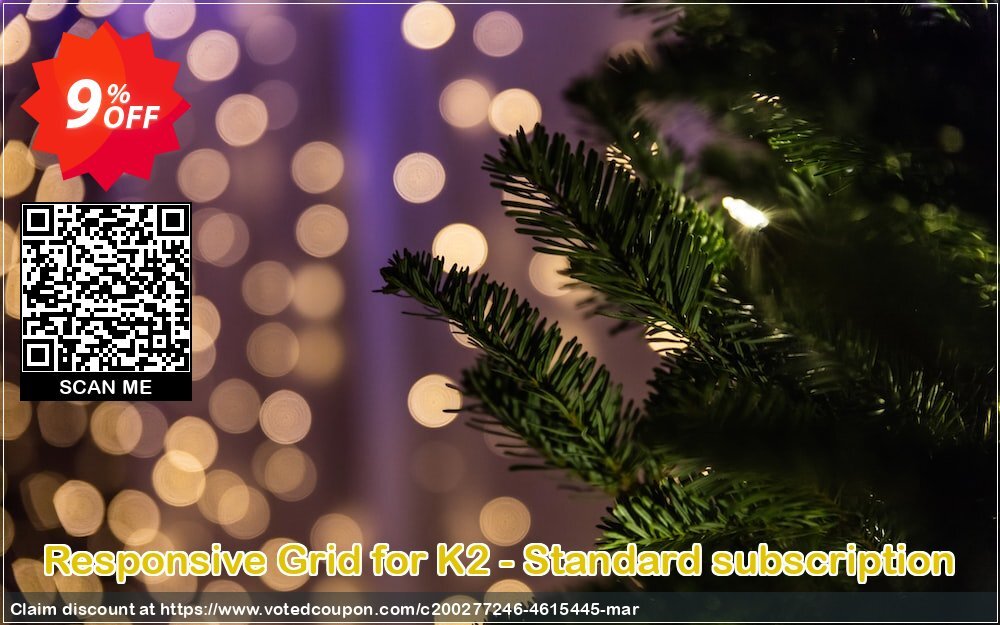 Responsive Grid for K2 - Standard subscription Coupon, discount Responsive Grid for K2 - Standard subscription Wondrous deals code 2024. Promotion: Wondrous deals code of Responsive Grid for K2 - Standard subscription 2024