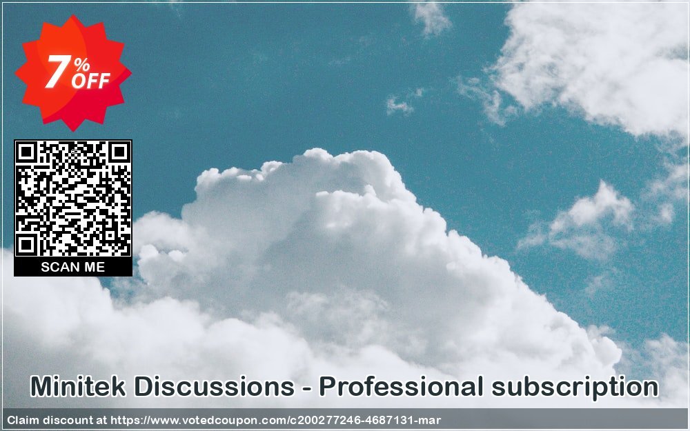 Minitek Discussions - Professional subscription Coupon Code Apr 2024, 7% OFF - VotedCoupon