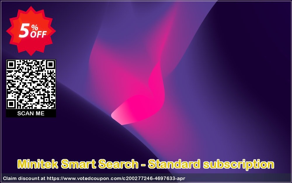 Minitek Smart Search - Standard subscription Coupon Code Apr 2024, 5% OFF - VotedCoupon