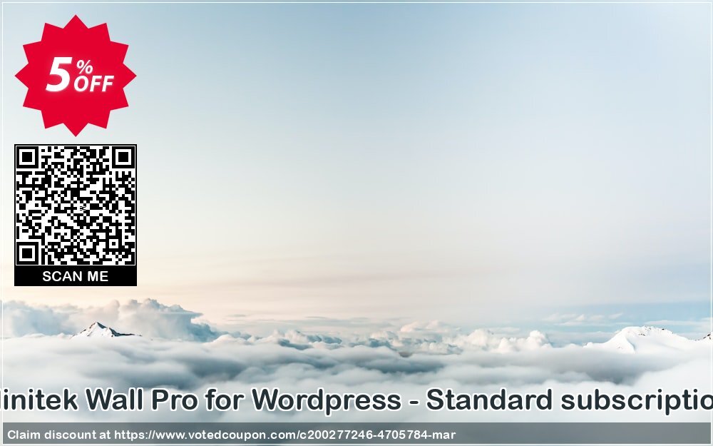 Minitek Wall Pro for Wordpress - Standard subscription Coupon Code May 2024, 5% OFF - VotedCoupon