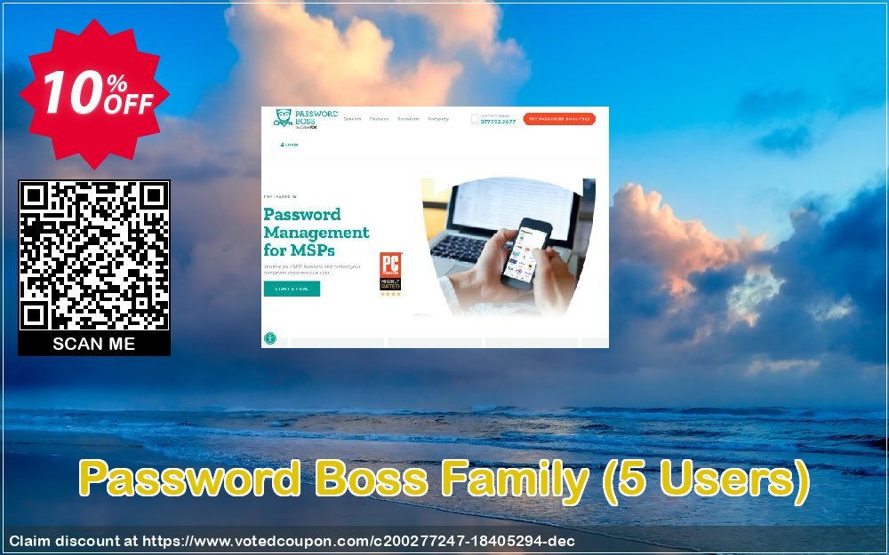 Password Boss Family, 5 Users  Coupon, discount Password Boss Family Annual Subscription - 5 Users Impressive promotions code 2023. Promotion: Impressive promotions code of Password Boss Family Annual Subscription - 5 Users 2023
