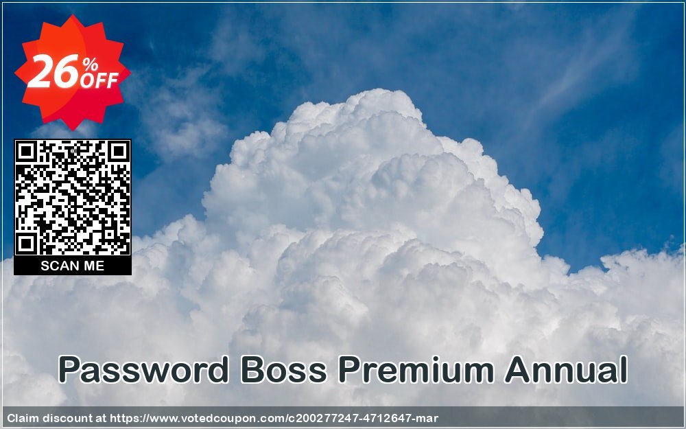 Password Boss Premium Annual Coupon, discount Password Boss Premium Annual Subscription Super deals code 2024. Promotion: Super deals code of Password Boss Premium Annual Subscription 2024