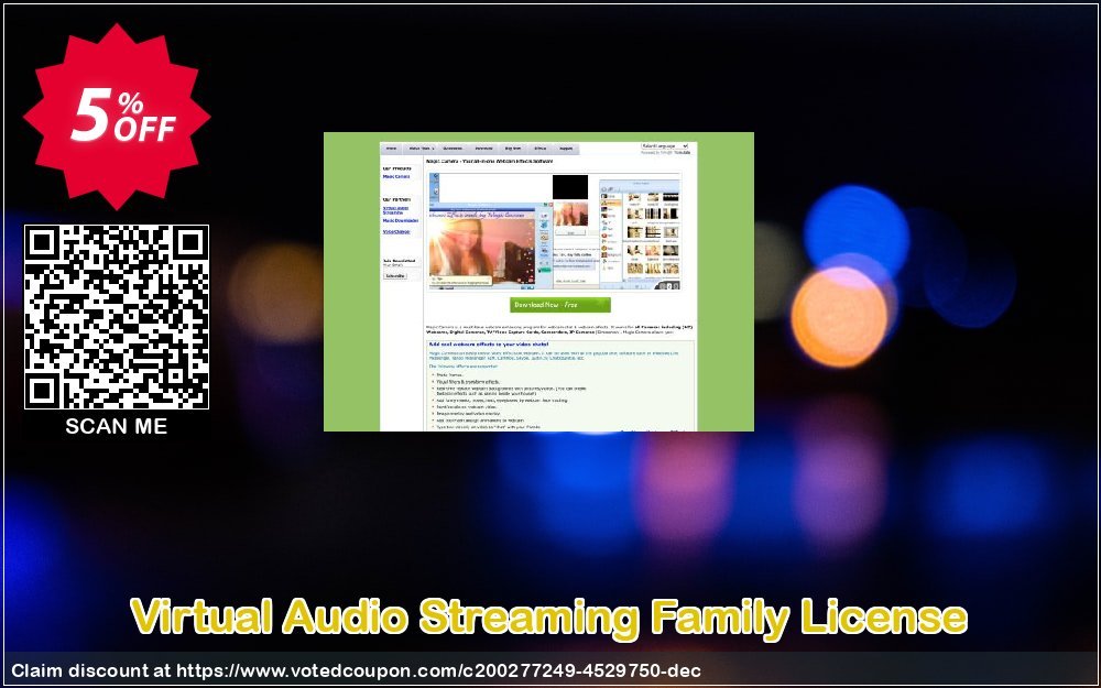 Virtual Audio Streaming Family Plan Coupon, discount Virtual Audio Streaming Family License Amazing sales code 2023. Promotion: Amazing sales code of Virtual Audio Streaming Family License 2023