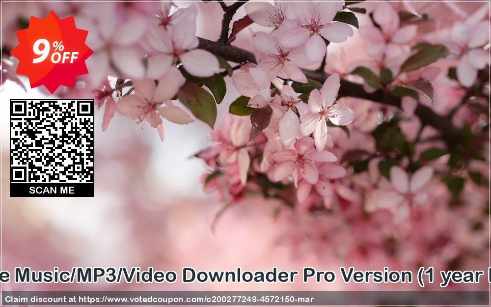 YouTube Music/MP3/Video Downloader Pro Version, Yearly Plan  Coupon Code May 2024, 9% OFF - VotedCoupon