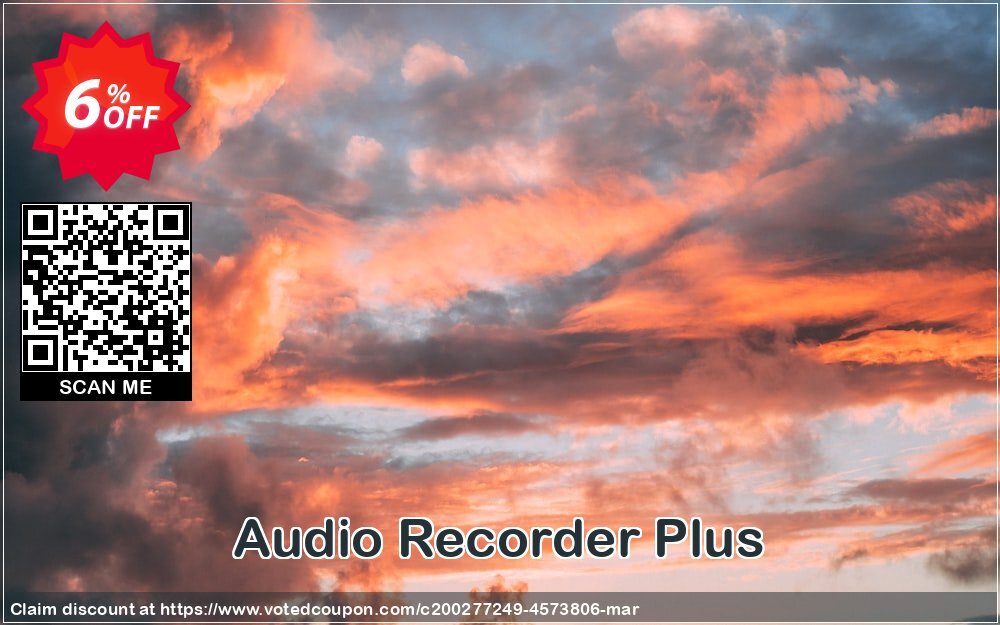 Audio Recorder Plus Coupon, discount Audio Recorder Plus Staggering discounts code 2024. Promotion: Staggering discounts code of Audio Recorder Plus 2024