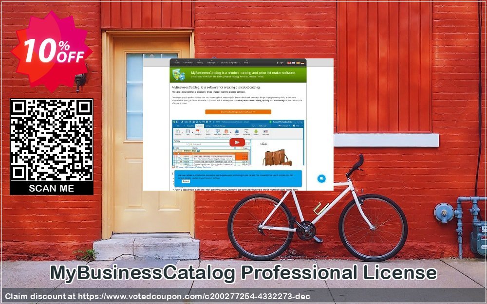 MyBusinessCatalog Professional Plan Coupon, discount MyBusinessCatalog Professional License Super sales code 2023. Promotion: Super sales code of MyBusinessCatalog Professional License 2023