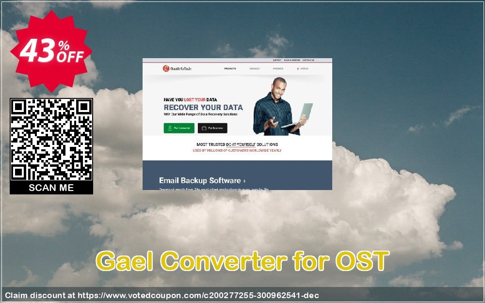 Get 43% OFF Gael Converter for OST Coupon